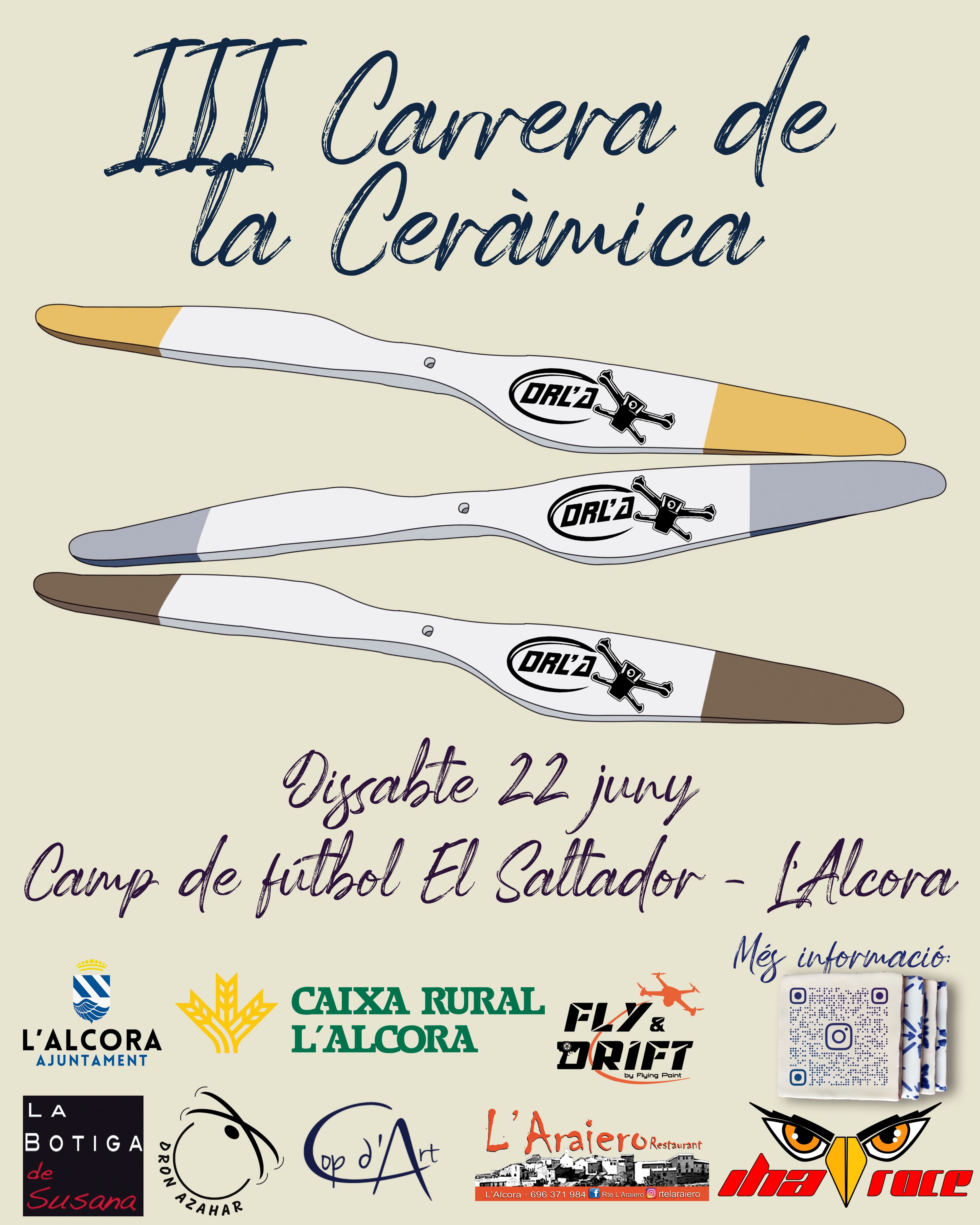 Cartel carrera de la cerámica 2024